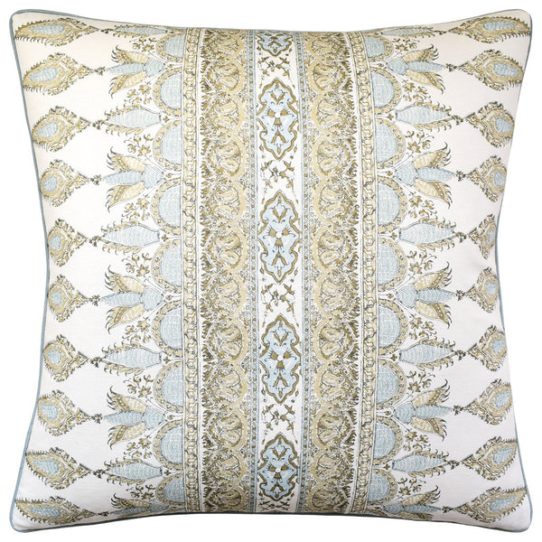 Akola Beige Stripe Pillow