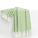 Agave Italian Herringbone Throw