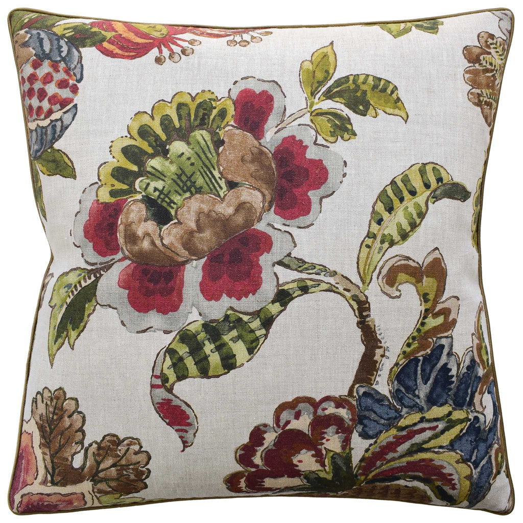 Stockbridge Apricot/Slate Pillow