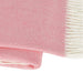 Bubble Gum Herringbone Throw
