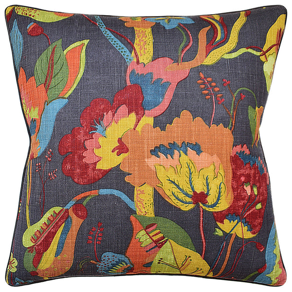 California Linen Charcoal Pillow