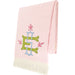 Cherry Blossom Italian Herringbone Throw