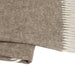 Cocoa Italian Herringbone Throw