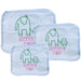 Light Blue Seersucker Stacking Set
