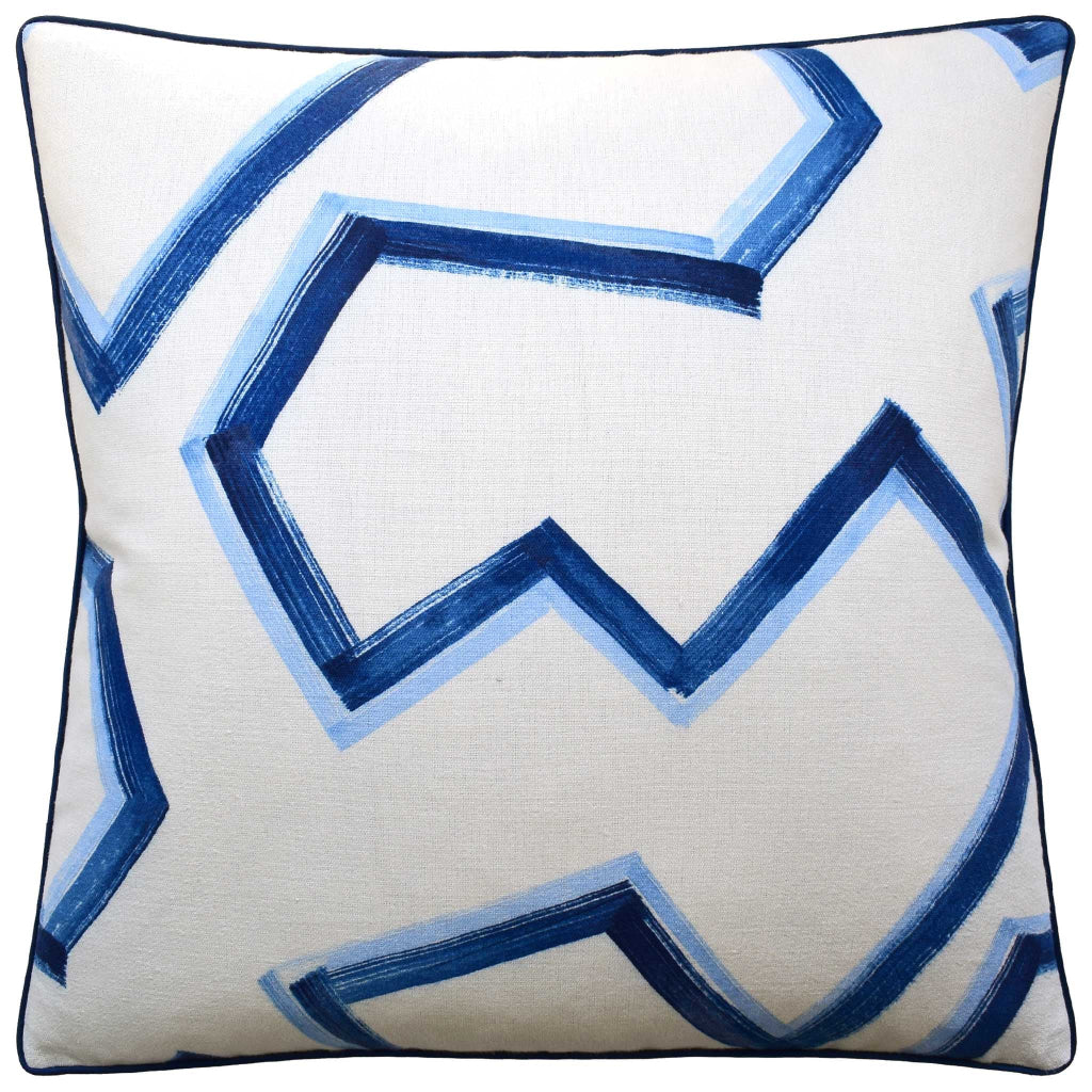 Enzo Coastal Blue Pillow