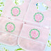 Pink Gingham Laminated Bibs