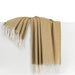 Gold Herringbone Throw