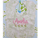 Bunny Toile Green Bib