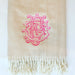 Soft Linen Italian Herringbone Throw