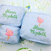 Light Blue Seersucker Stacking Set