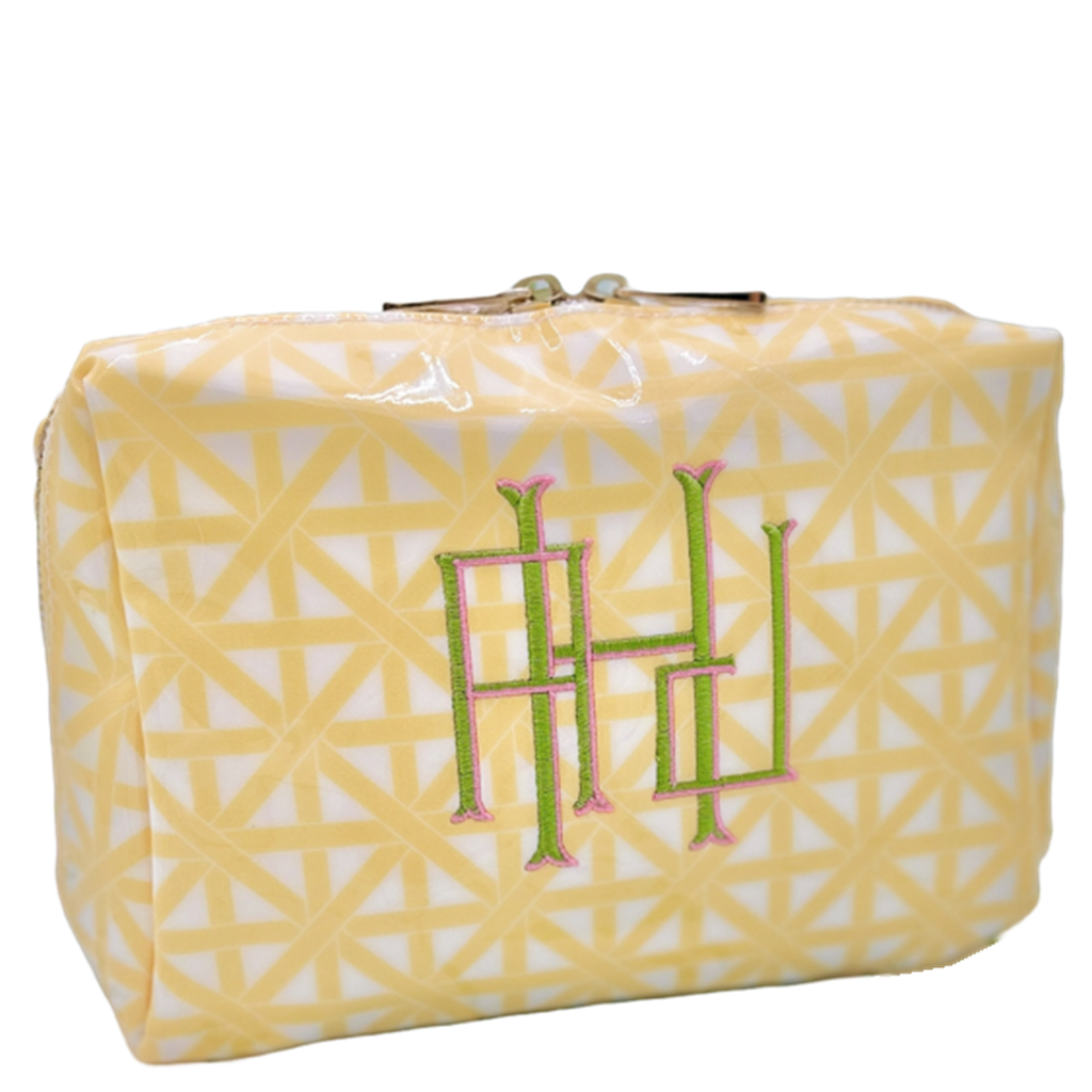 Lux Gloss Lemon Trellis Bag