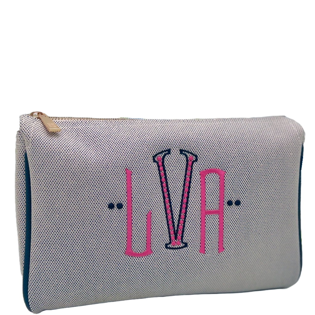 Luxe Linen Blue/Navy Voyage Admiral