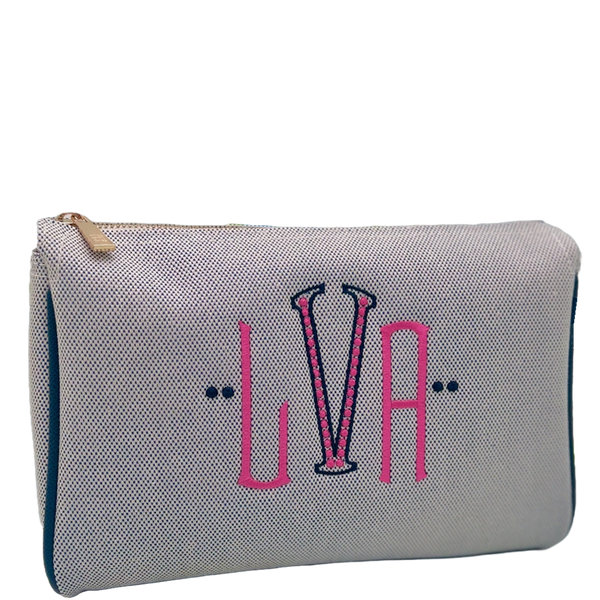 Luxe Linen Blue/Navy Voyage Admiral