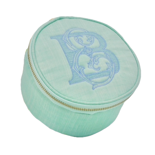 Mermaid Chambray Jewelry Round