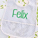 Blue Gingham Laminated Bib