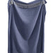 Indigo Italian Herringbone Throw
