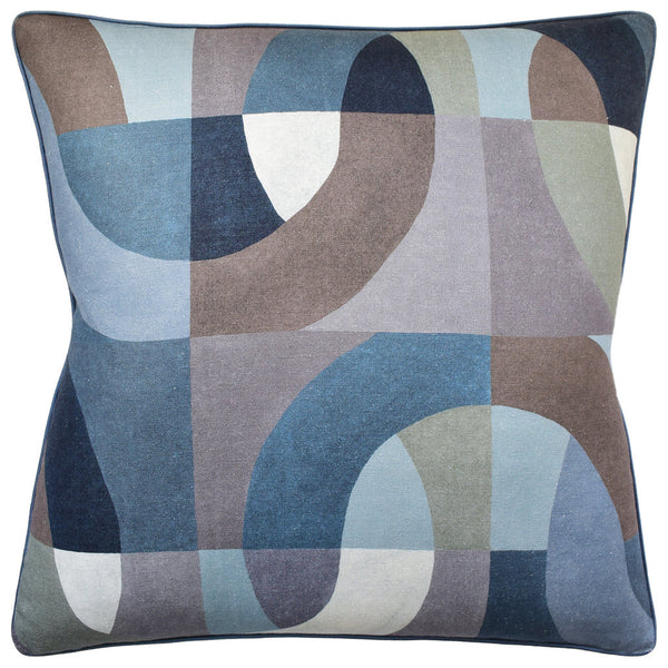 Colonnade Indigo Pillow