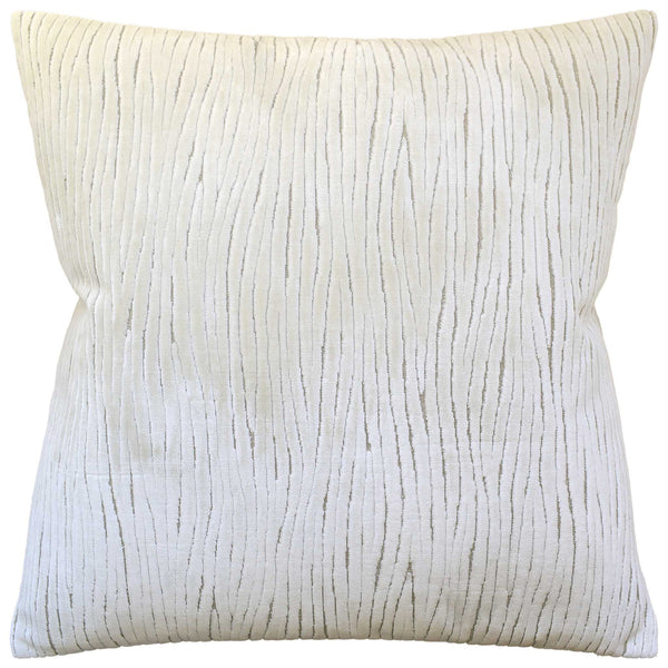 Wave Motion Ivory Pillow