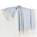 Light Blue Juno Cashmere Throw