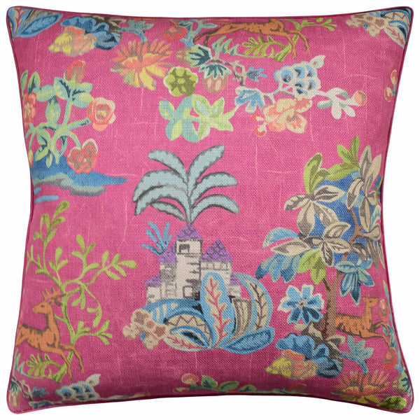 Knight's Tale Fushia Pillow