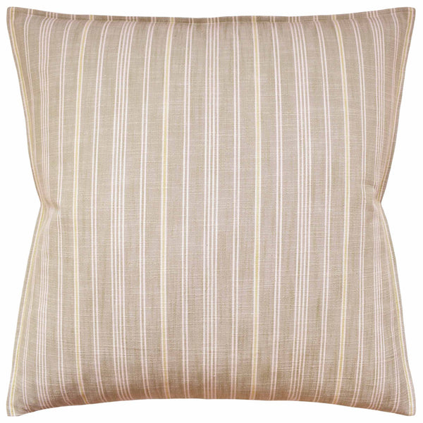 Lucy Stripe Neutral Pillow