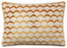 Pollen Cut Velvet Ochre Pillow