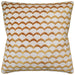 Pollen Cut Velvet Ochre Pillow