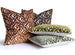 Points of View Peacock Pillow