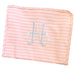 Gingham Taffy Coated Zip Pouch