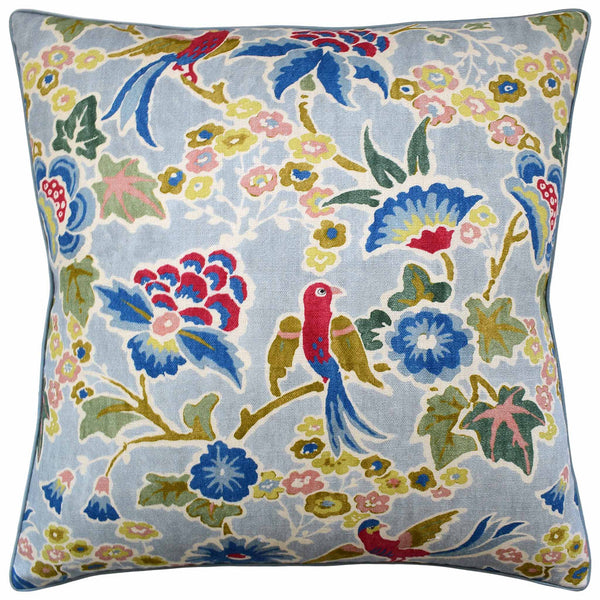 Posy Multi Blues Pillow
