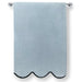 Powder Blue & Forest Green Chairish Towels