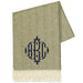 Thyme Herringbone Throw