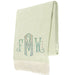 White Sage Italian Herringbone Throw