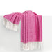 Wild Orchid Italian Herringbone Throw