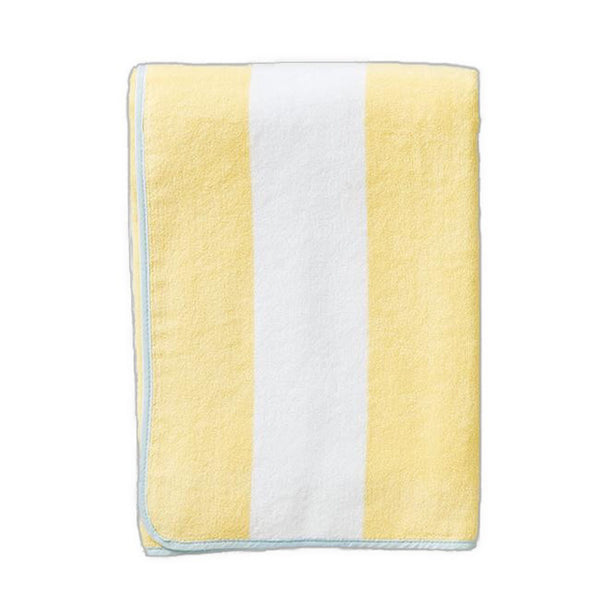 Weezie Yellow Stripe Beach Towel