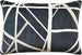 Channels Velvet Onyx/Almond Pillow