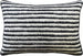 Corfu Black Stripe Pillow