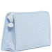 Gingham Mist Coated Zip Pouch