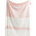 Blush Stripe Throw
