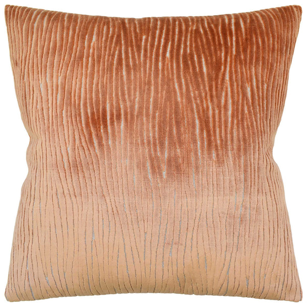 Wave Motion Terracotta Pillow