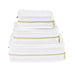 Stacking Set White Seersucker