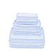 Light Blue Seersucker Stacking Set