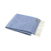 Azure Italian Herringbone Throw