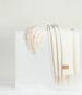 Ecru Juno Cashmere Throw