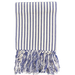 Navy Mirto Fringe Hand Towel