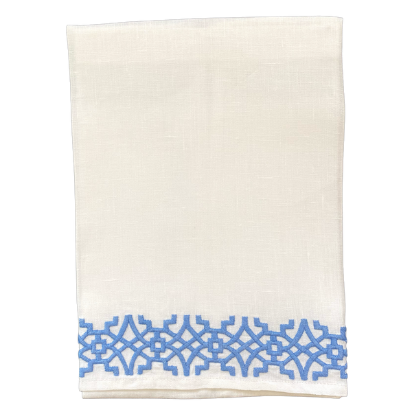 Blue Chinois Tip Towel