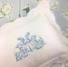 White Scallop Boudoir Pillow