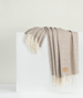 Taupe Juno Cashmere Throw