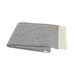 Charcoal Italian Herringbone Throw