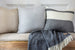 Graphite Italian Herringbone Throw